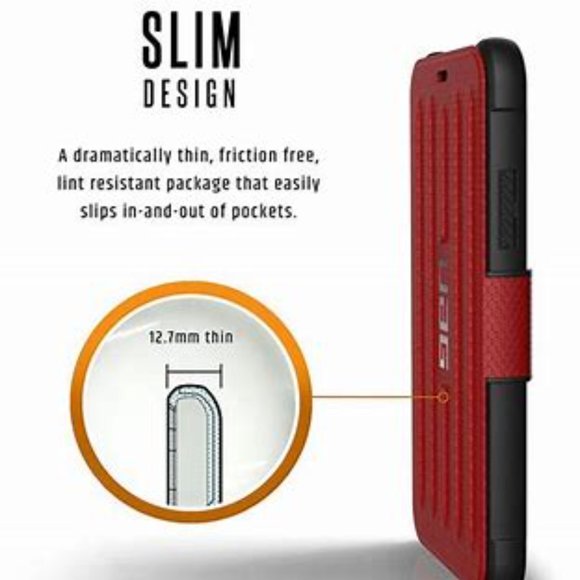 UAG Metropolis Rugged iPhone XS Wallet Case - Picture 8 of 8